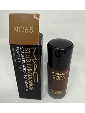 MAC   Studio Radiance Serum Powered Foundation #NC65 1 oz NIB CJ#101